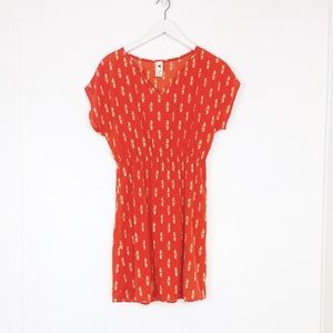 Anthropologie Needle & Thread Women’s Size M Swan Print Sheath Dress